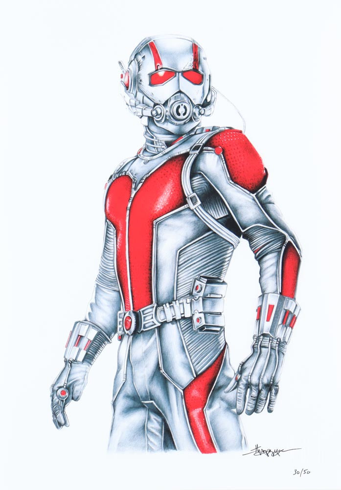 Thang Nguyen Signed LE "Ant-Man" 8x12 Print (PA)