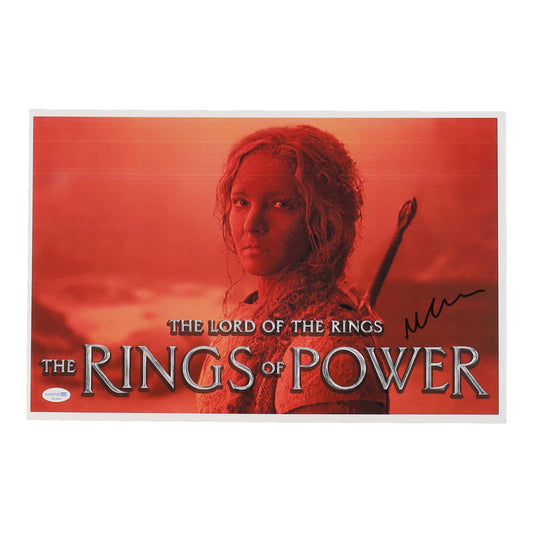 Morfydd Clark Signed "The Lord Of The Rings: The Rings Of Power" 11x17 Photo (ACOA) - Galadriel