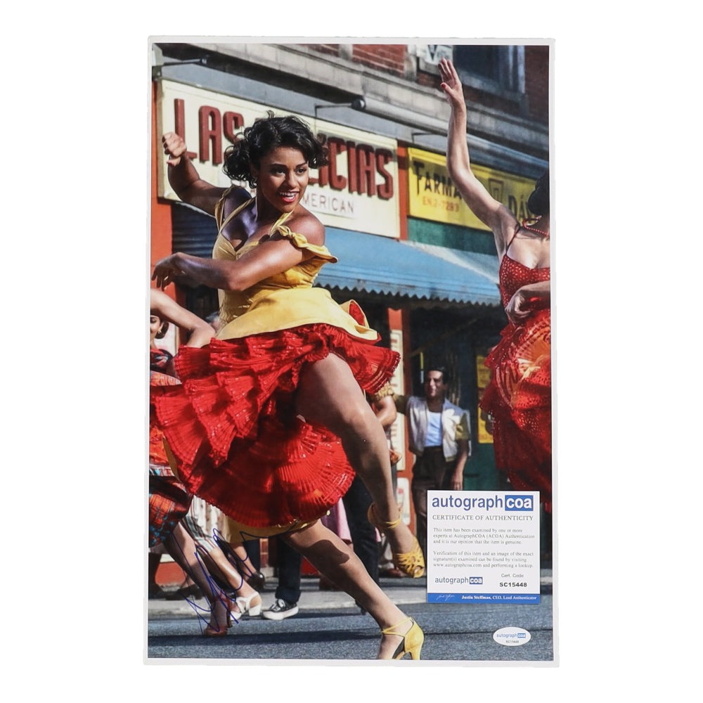 Ariana Debose Signed "West Side Story" 11x17 Photo (ACOA) - Anita