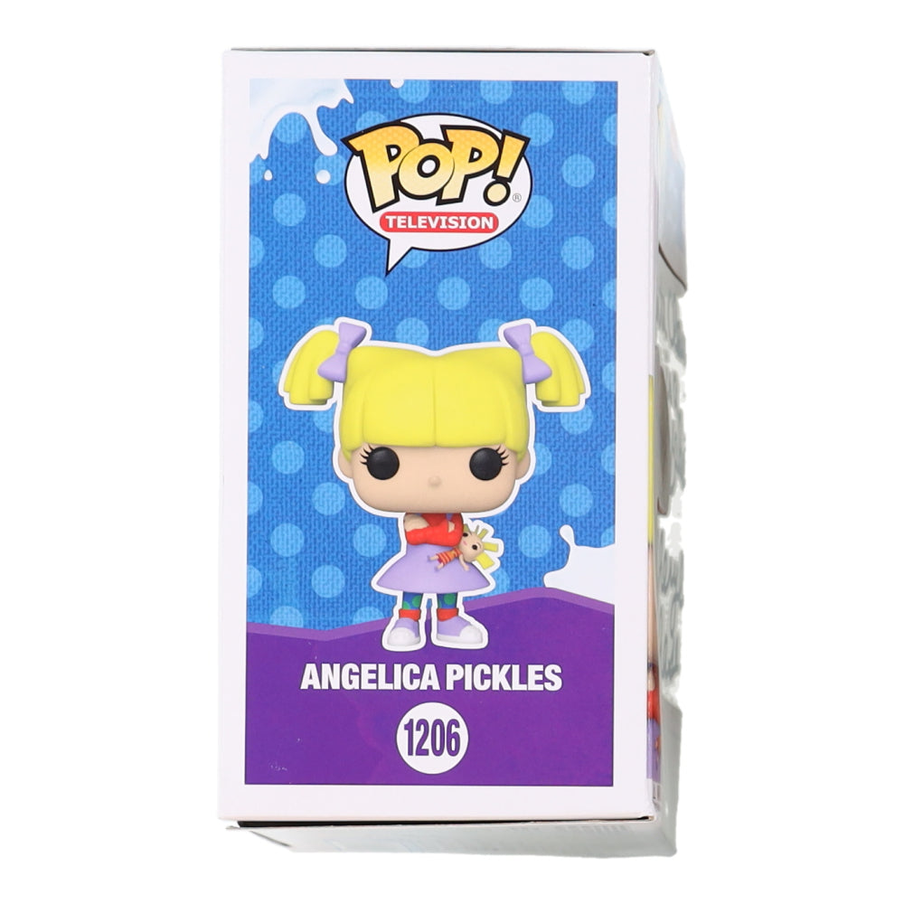 Cheryl Chase Signed "Rugrats #1206 Angelica Pickles Funko Pop! Vinyl Figure Inscribed "Santa Claus is a Fake" (OC Celebrity Marketing)