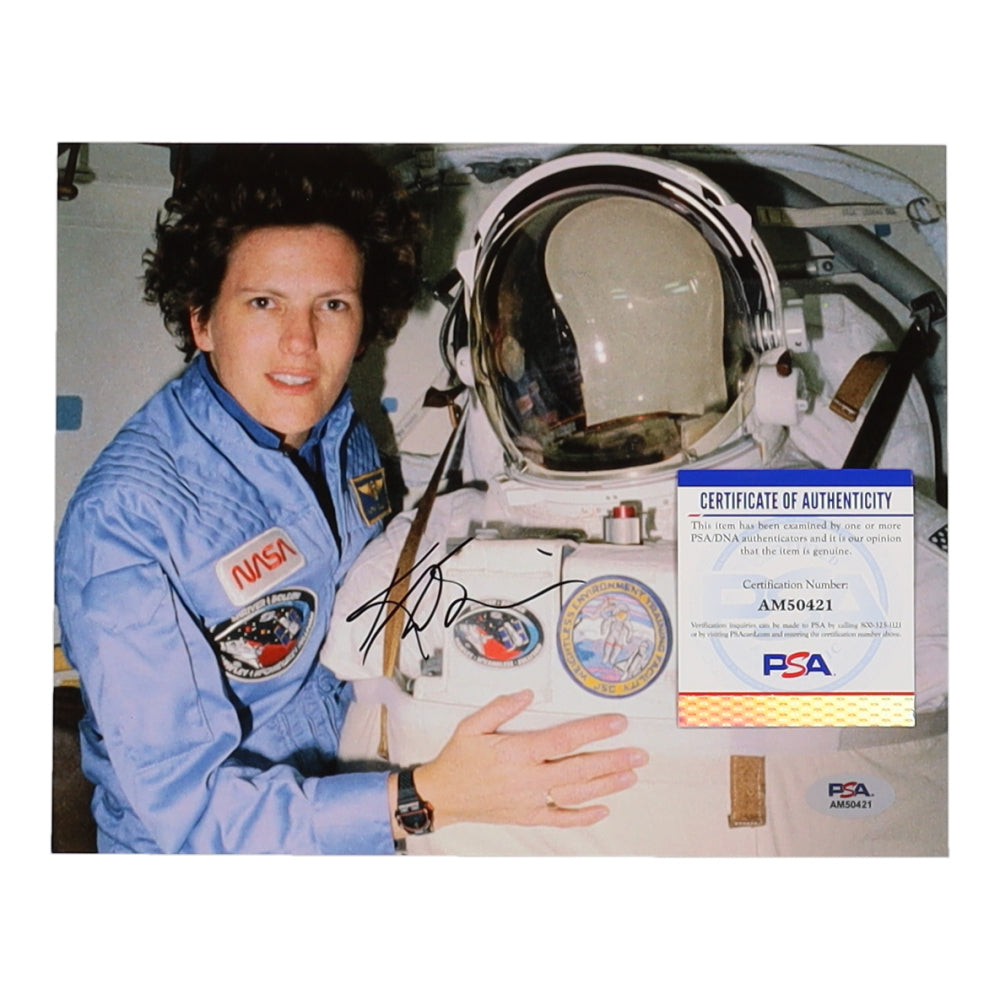 Kathryn D. Sullivan Signed NASA 8x10 Photo (PSA)