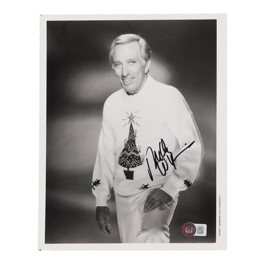 Andy Williams Signed 8x10 Photo (Beckett)