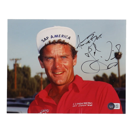 Jesper Parnevik Signed 8x10 Photo (Beckett)