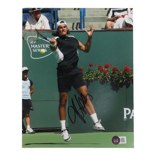 Tommy Haas Signed 8x10 Photo (Beckett)