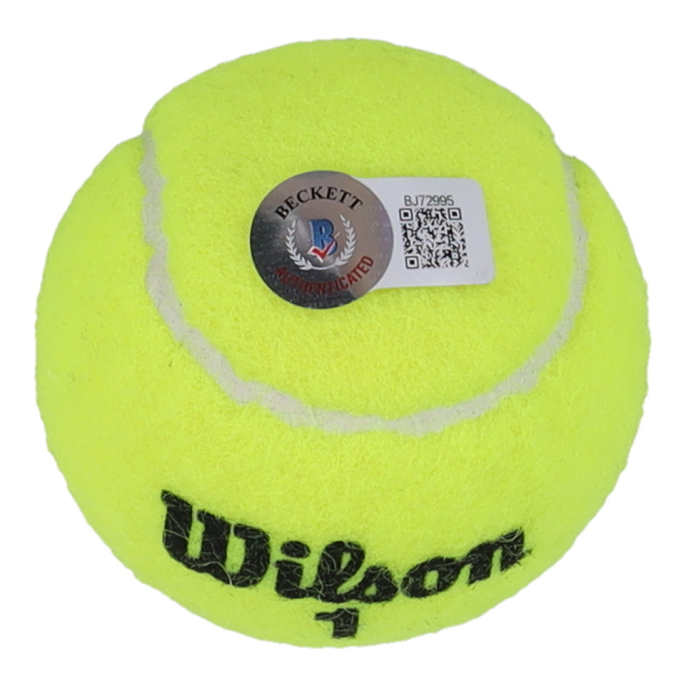 Eugenie Bouchard Signed Tennis Ball (Beckett)