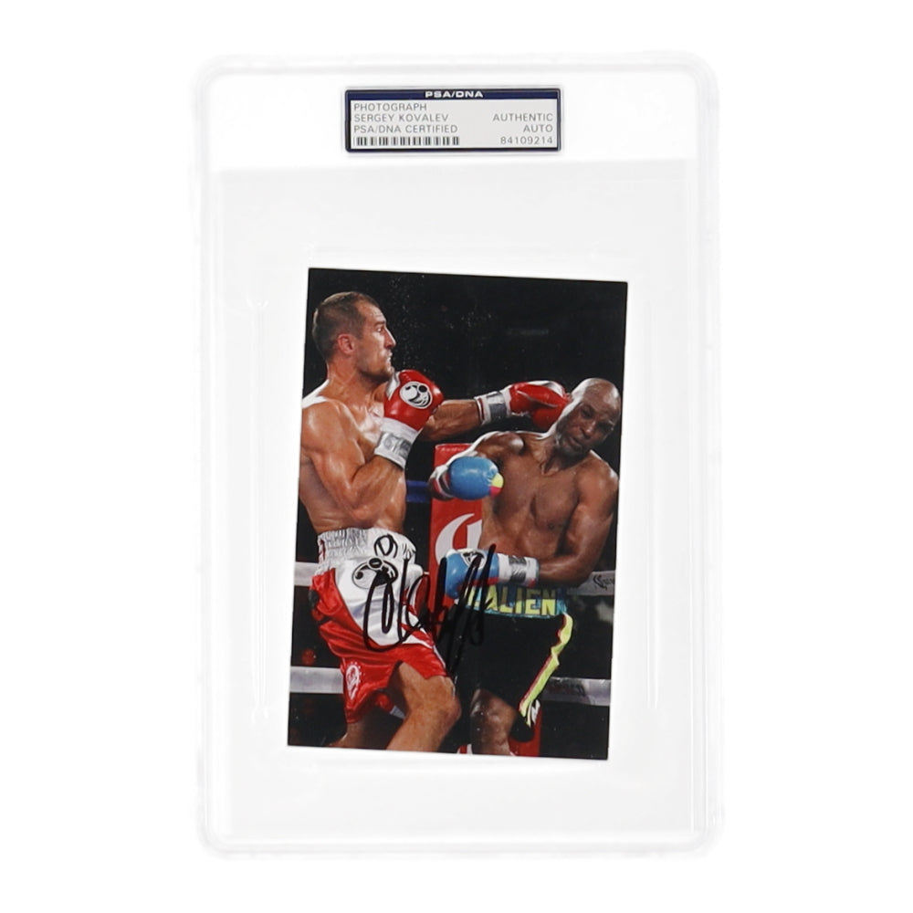 Sergey Kovalev Signed Photo (PSA)