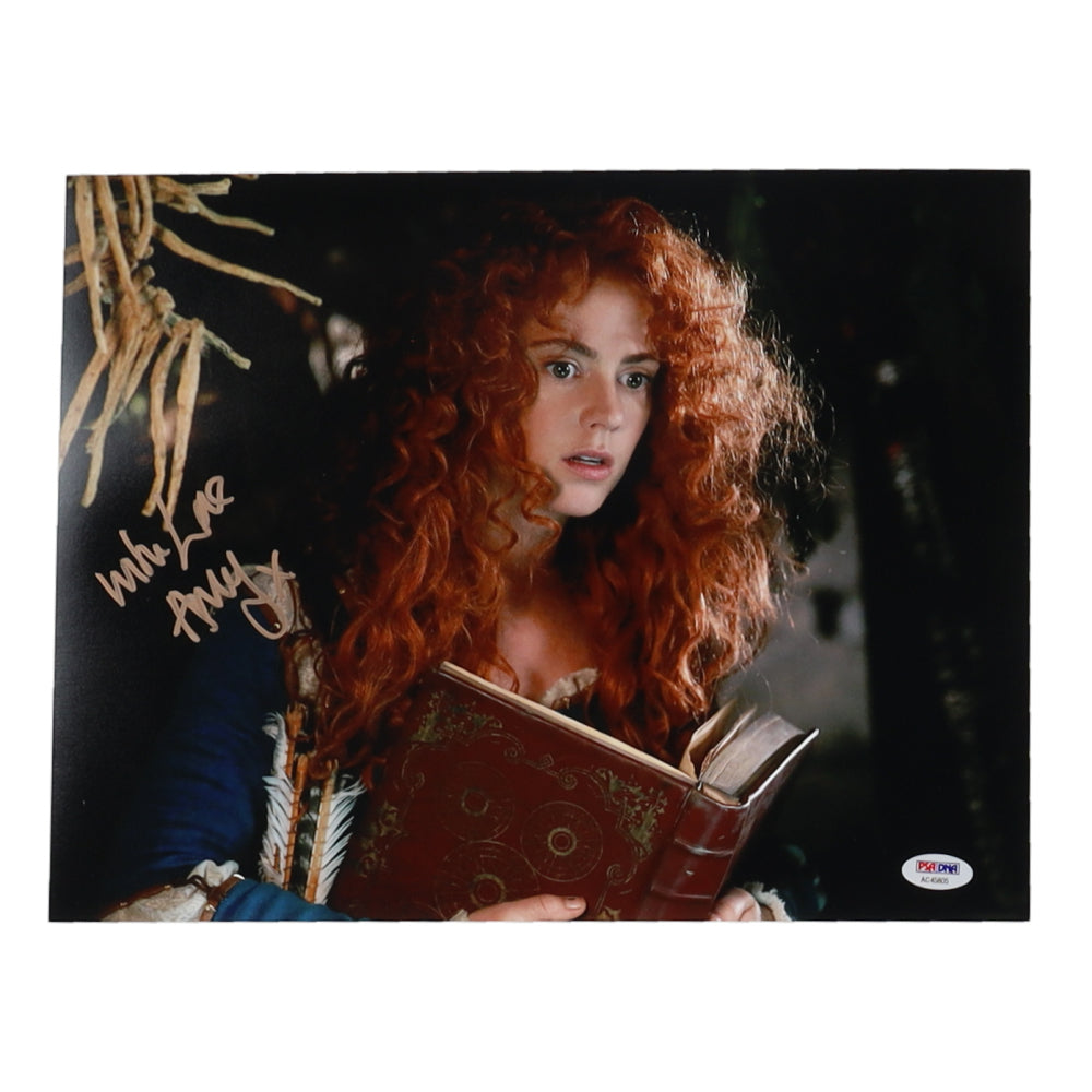 Amy Manson "Once Upon a Time" Signed (PSA) 11x14 Photo Inscribed "With Love"