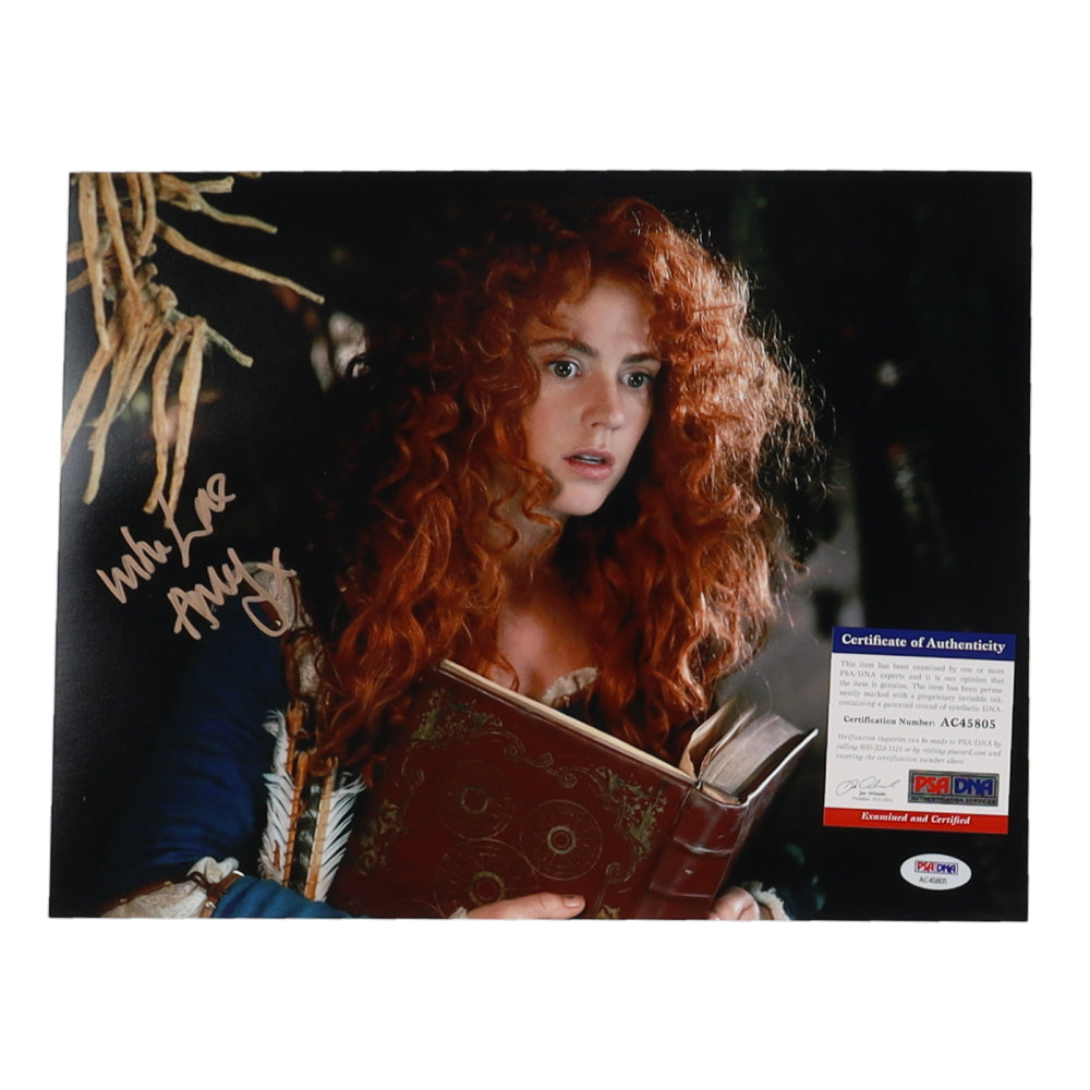 Amy Manson "Once Upon a Time" Signed (PSA) 11x14 Photo Inscribed "With Love"