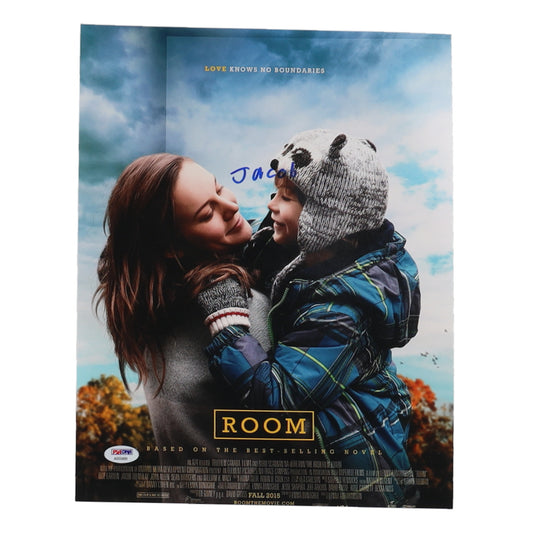 Jacob Tremblay Signed "Room" 11x14 Photo (PSA)