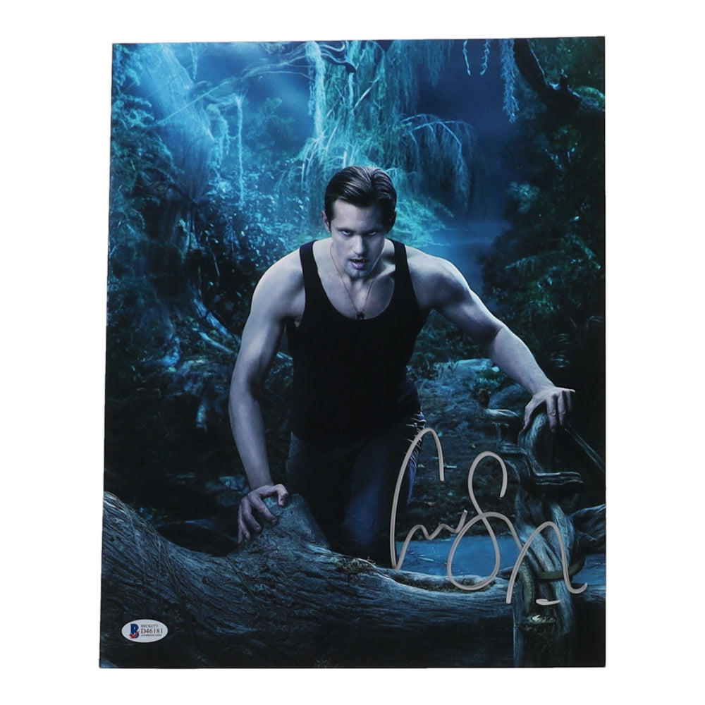 Alexander Skarsgard Signed "True Blood" 11x14 Photo (Beckett)