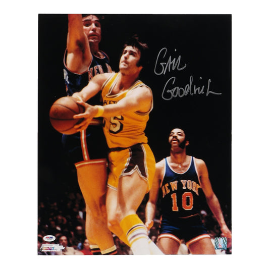 Gail Goodrich Signed Lakers 16x20 Photo (PSA)