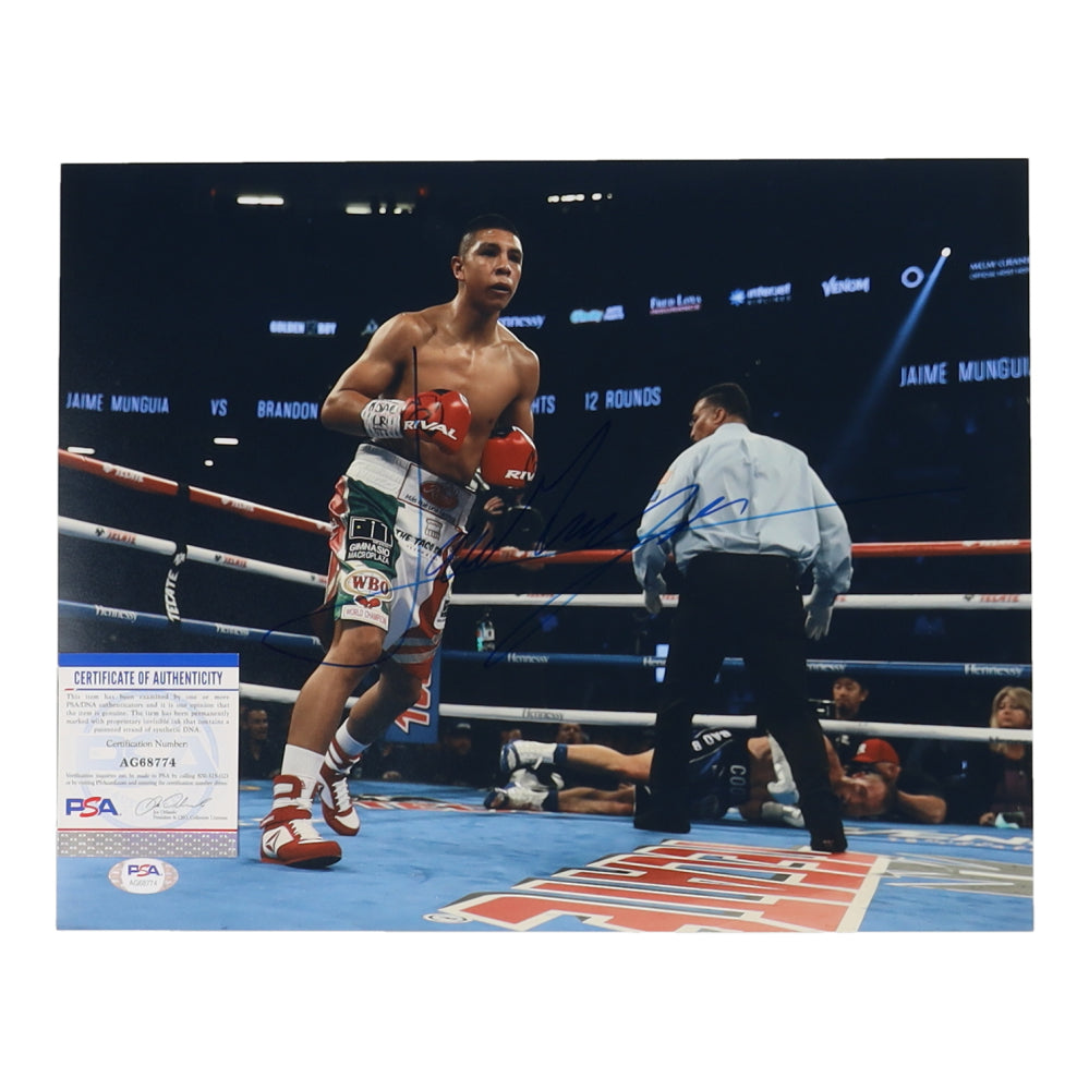 Jaime Munguia Signed 11x14 Photo (PSA)