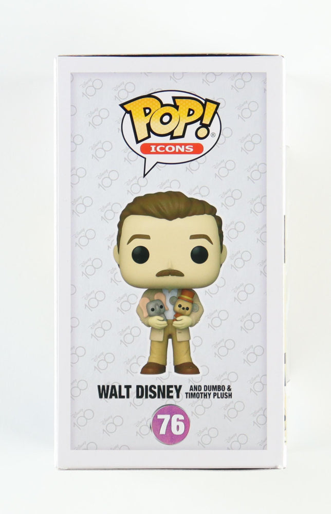 Nik Ranieri Signed (JSA) Walt Disney #76 Funko Pop! Vinyl Figure with Hand-Drawn Character Sketch of Hades - Iconic Disney Animator