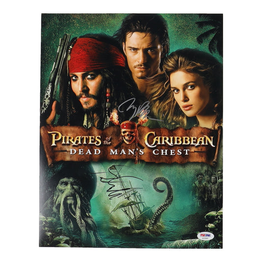 Jerry Bruckheimer & Gore Verbinski Signed (PSA) "Pirates of the Caribbean: Dead Man's Chest" 11x14 Photo