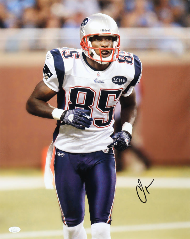 Chad 'Ochocinco' Johnson Signed Patriots 16x20 Photo (JSA)