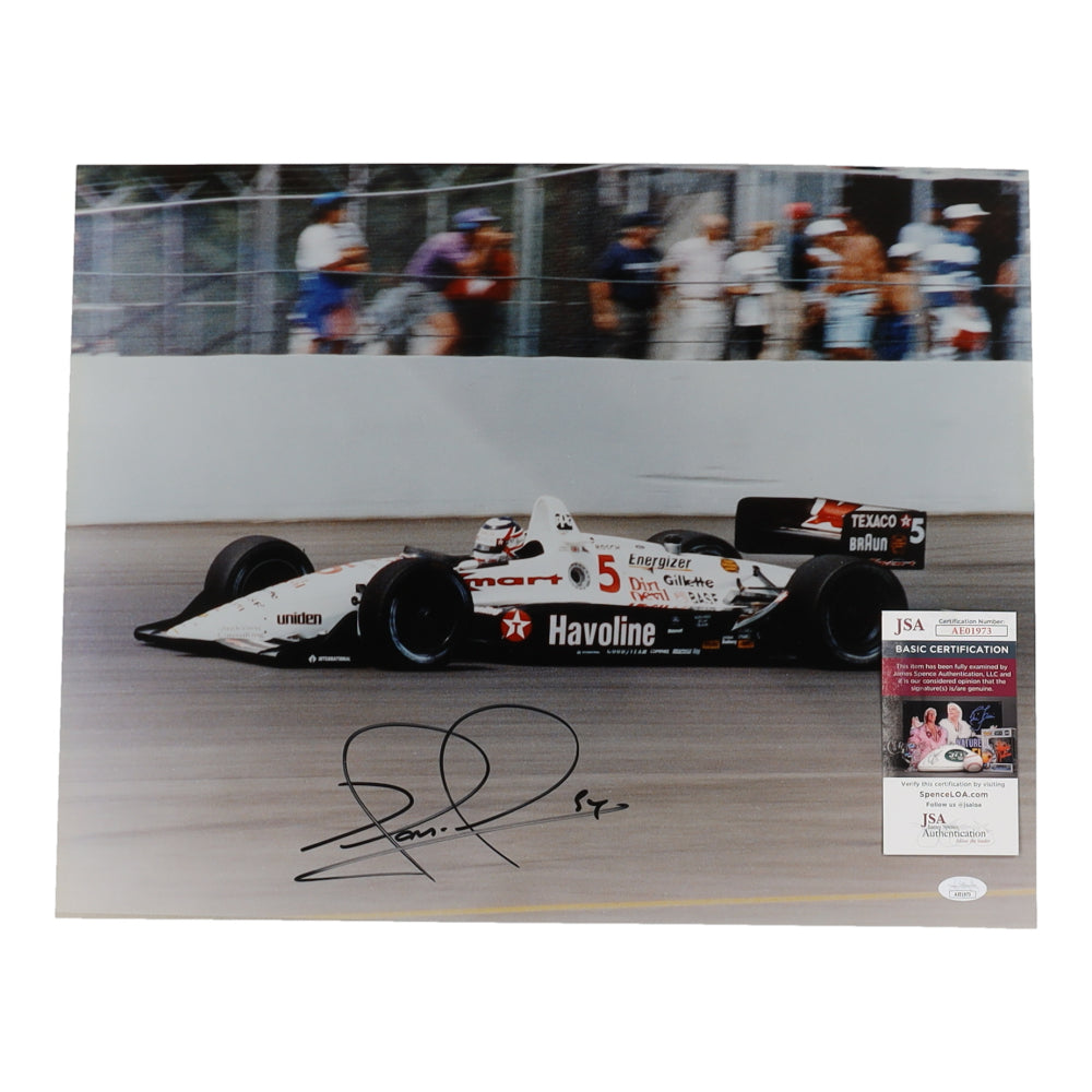 Nigel Mansell Signed 16x20 Photo (JSA)