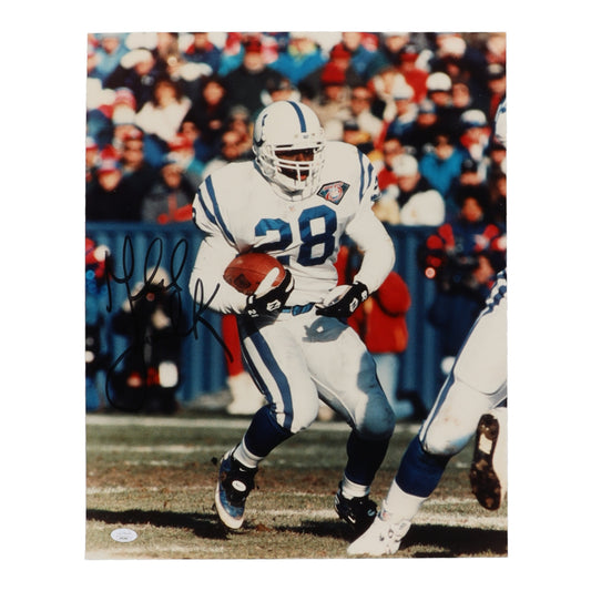 Marshall Faulk Signed Colts 16x20 Photo (JSA)