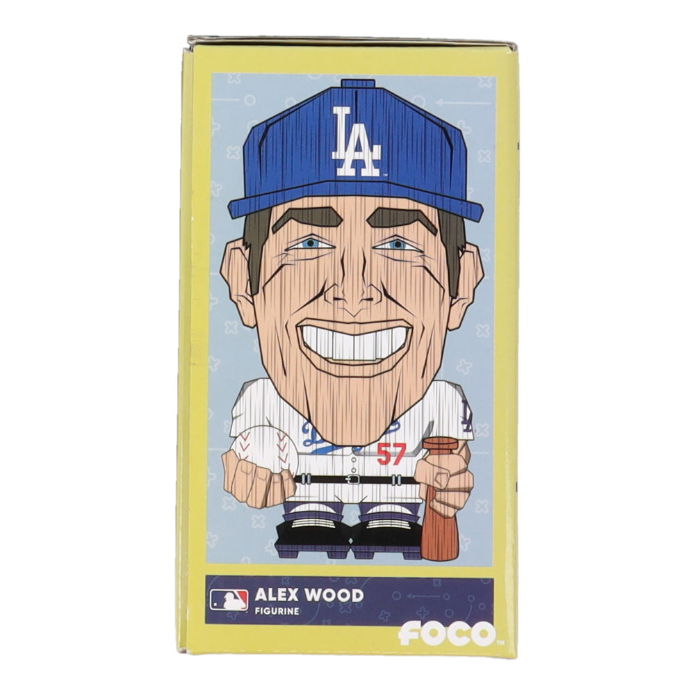 Alex Wood Signed Dodgers Eekeez Figure with Original Packaging (PSA)