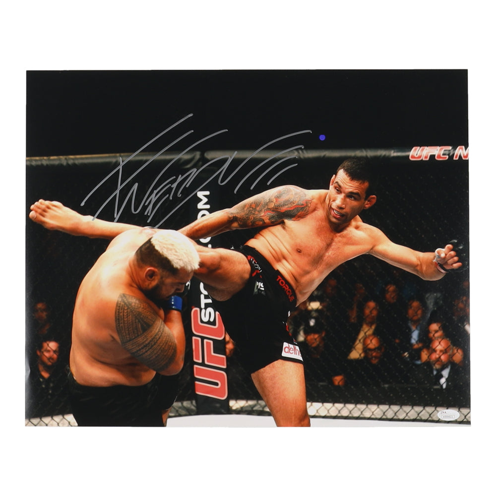 Fabricio Werdum Signed UFC 16x20 Photo (JSA)