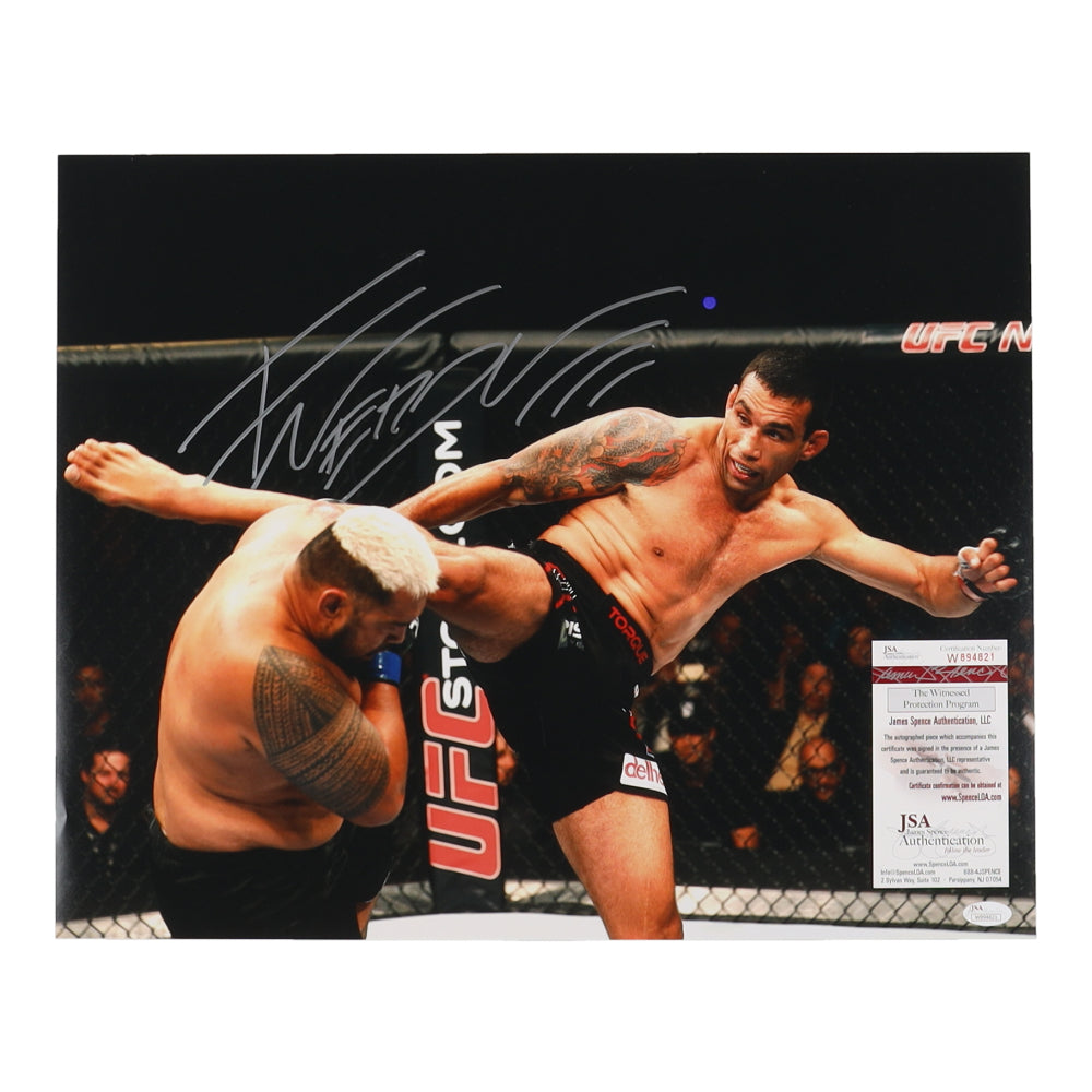 Fabricio Werdum Signed UFC 16x20 Photo (JSA)