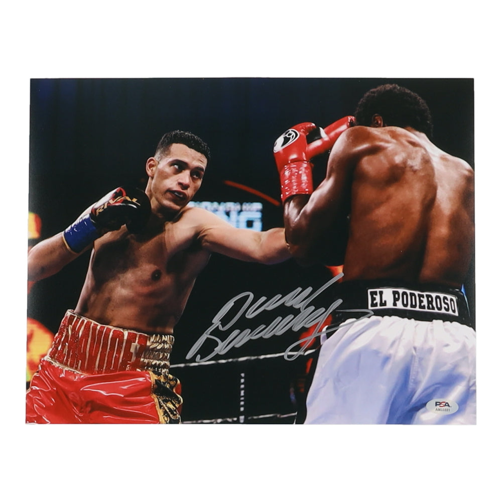 David Benavidez Signed 11x14 Photo (PSA)