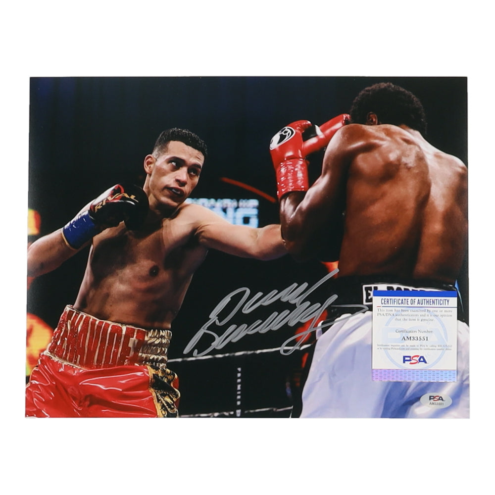 David Benavidez Signed 11x14 Photo (PSA)