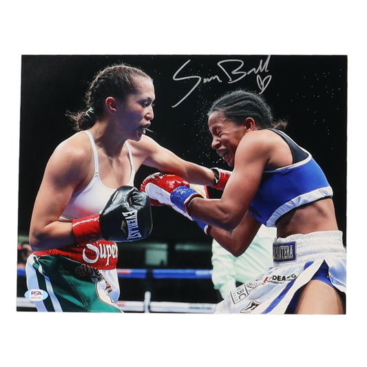 Seniesa Estrada Signed 11x14 Photo (PSA)