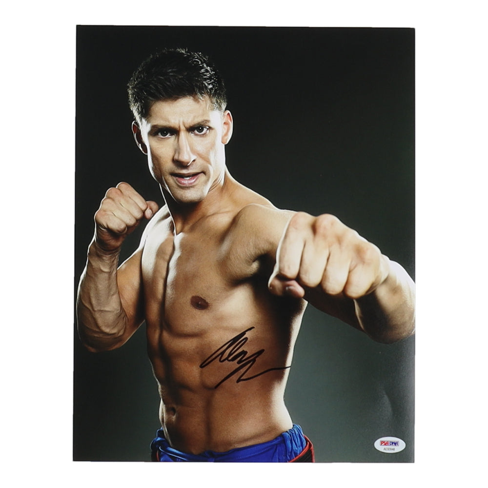 Alain Moussi Signed 11x14 Photo (PSA)