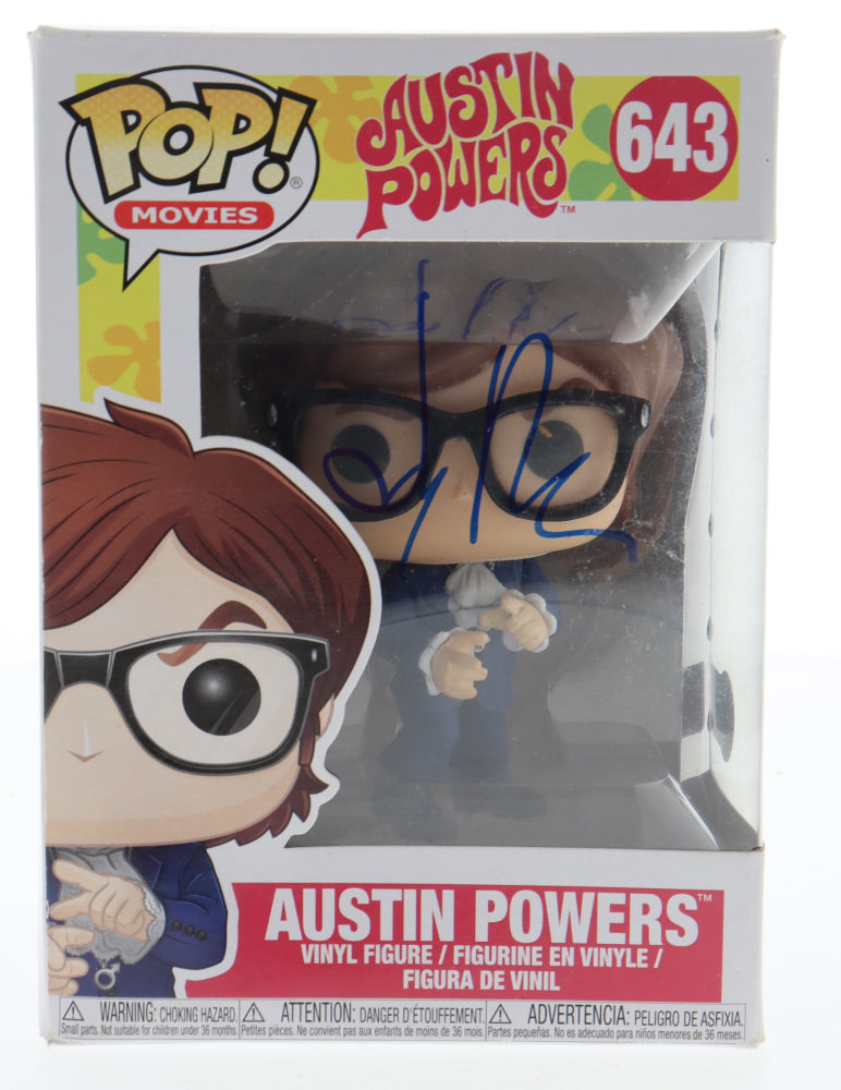 Jay Roach Signed (Beckett) "Austin Powers" #643 Austin Powers Funko Pop Vinyl Figure - Director