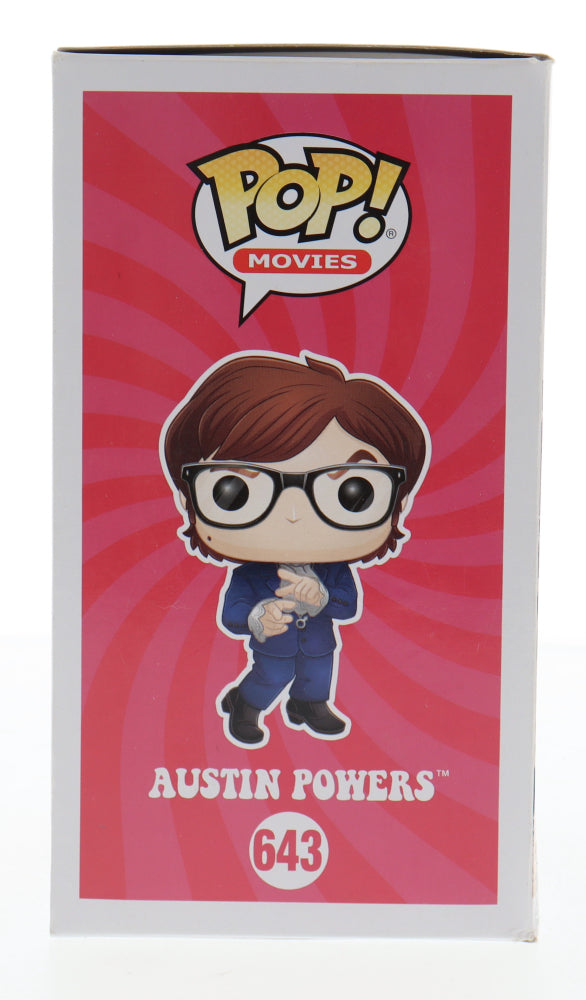 Jay Roach Signed (Beckett) "Austin Powers" #643 Austin Powers Funko Pop Vinyl Figure - Director