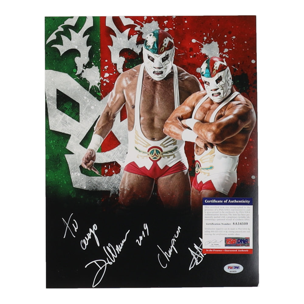 Dr. Wagner Jr. Signed (PSA) 11x14 Photo Inscribed "Tu Amigo" & "Champion AAA"