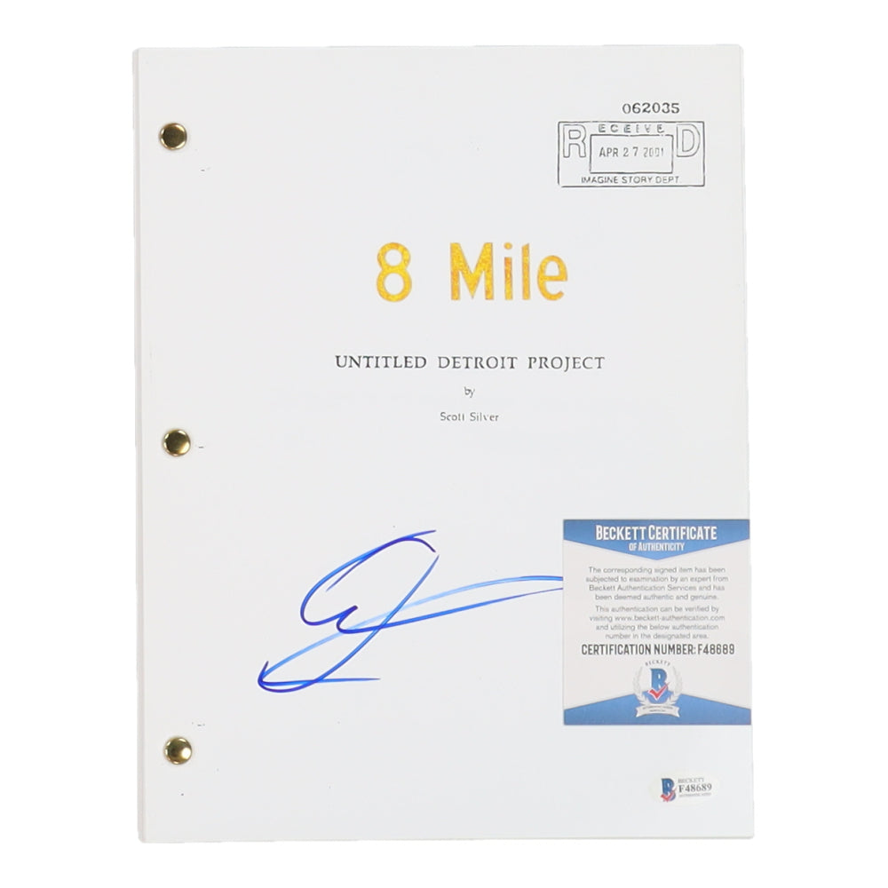 Omar Benson Miller Signed "8 Mile" Replica Movie Script (Beckett)