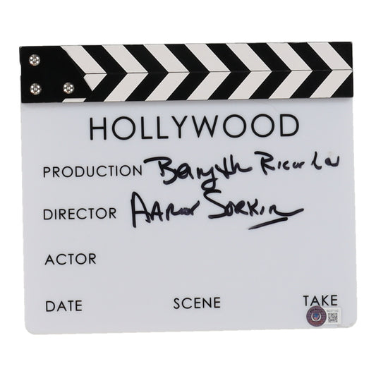 Aaron Sorkin Signed (Beckett) Clapboard Inscribed "Being the Ricardos" - Writer/Director