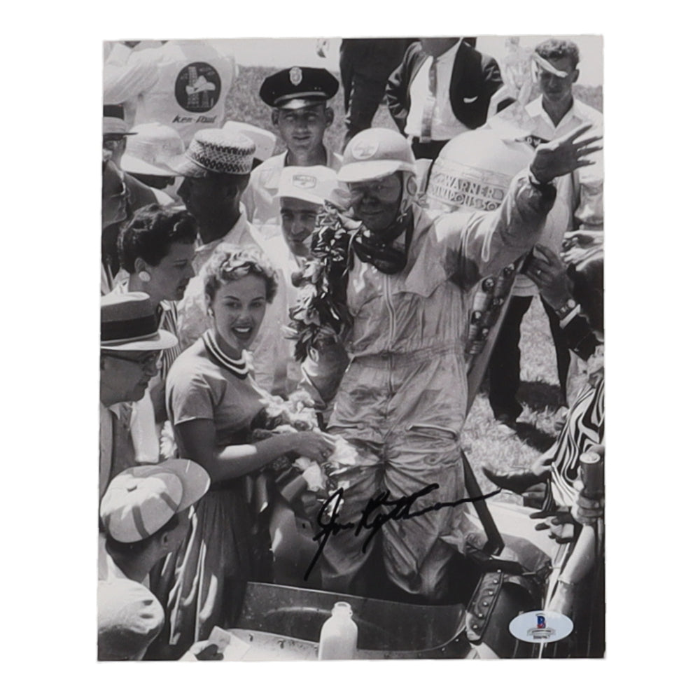 Jim Rathmann Signed 8x10 Photo (Beckett) 1960 Indy 500 Winner