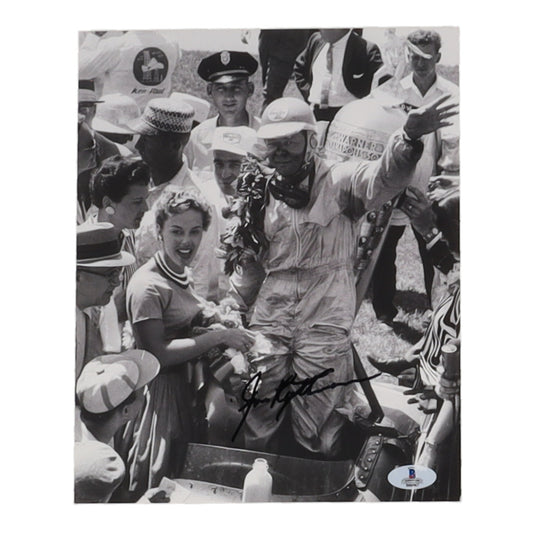 Jim Rathmann Signed 8x10 Photo (Beckett) 1960 Indy 500 Winner