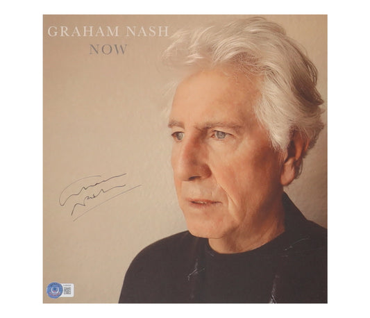 Graham Nash Signed 11x11 Photo (Beckett)