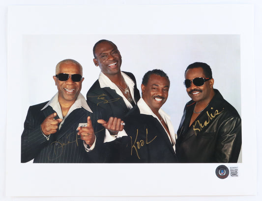 Kool & the Gang 8x10 Photo Signed (Beckett) by (4) with Robert "Kool" Bell, Dennis Thomas, George Brown & Ronald Bell