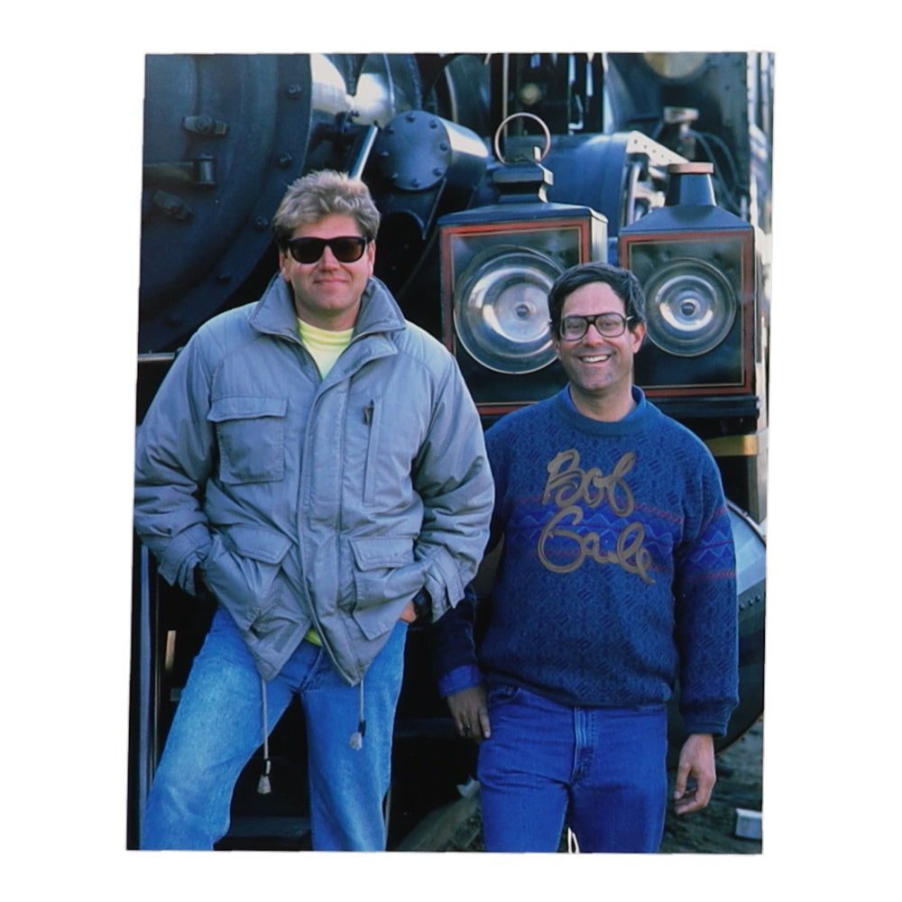 Bob Gale Signed (ACOA) “Back To The Future” 8x10 Photo - ACOA Witnessed / Back to the Future Writer/Creator