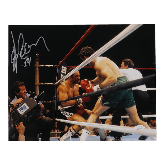 Gerry Cooney Signed (JSA) 11x14 Magazine Cover Photo - JSA Witnessed