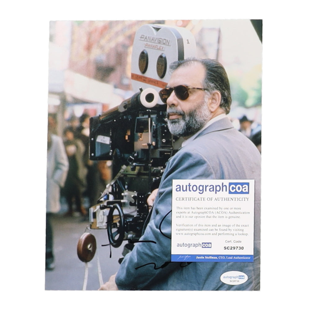 Francis Ford Coppola Signed 8x10 Photo (AutographCOA)