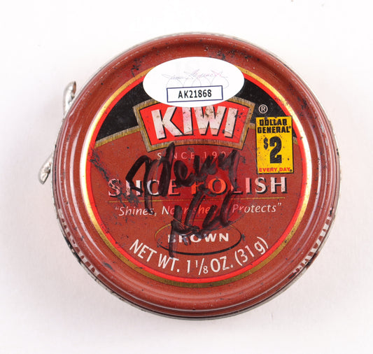 Henry Hill Signed Shoe Polish Can (JSA)