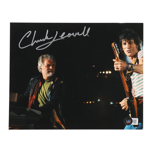 Chuck Leavell Signed 8x10 Photo (Beckett) - The Rolling Stones