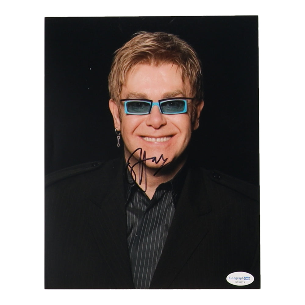 Elton John Signed 8x10 Photo (ACOA)