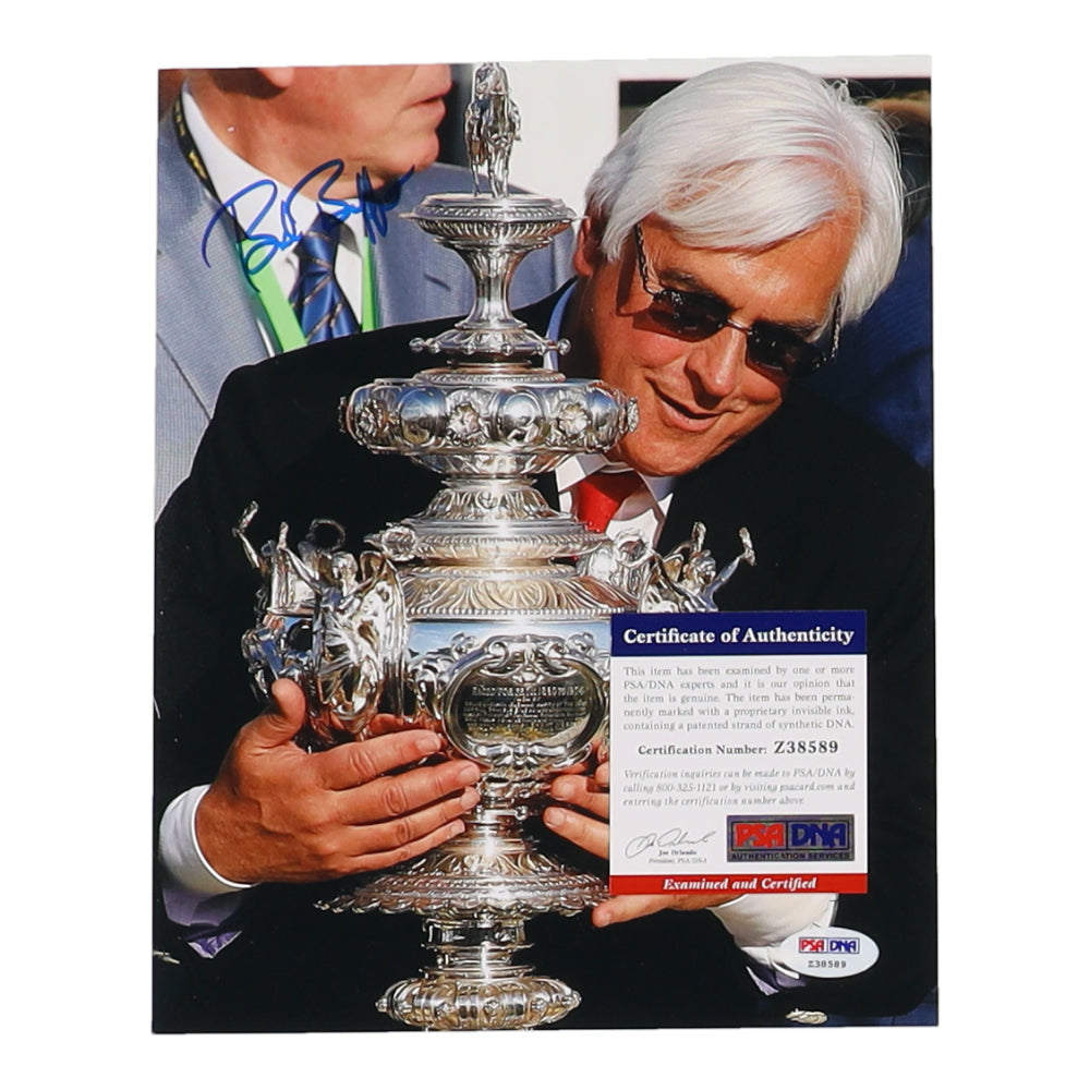 Bob Baffert Signed 8x10 Photo (PSA)