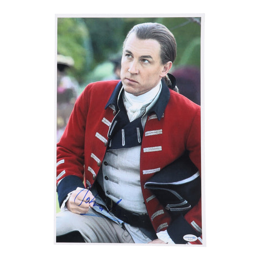 Tobias Menzies Signed "Outlander" 11x17 Photo (ACOA) - Jonathan Randall