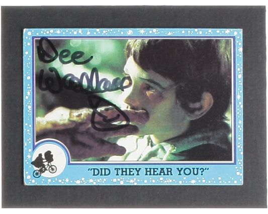 Dee Wallace Signed (Becket) 1982 O-Pee-Chee E.T. #50 Did They Hear You? - Mary Taylor