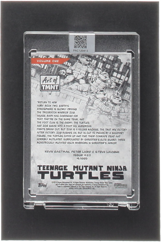 Kevin Eastman Signed 2019 Topps Art of TMNT #18 (PA Encapsulated) - Co-Creator of Teenage Mutant Ninja Turtles