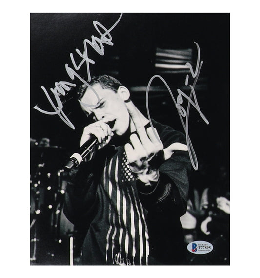 Logic Signed 8x10 Photo Inscribed "Young Sinatra" (Beckett)