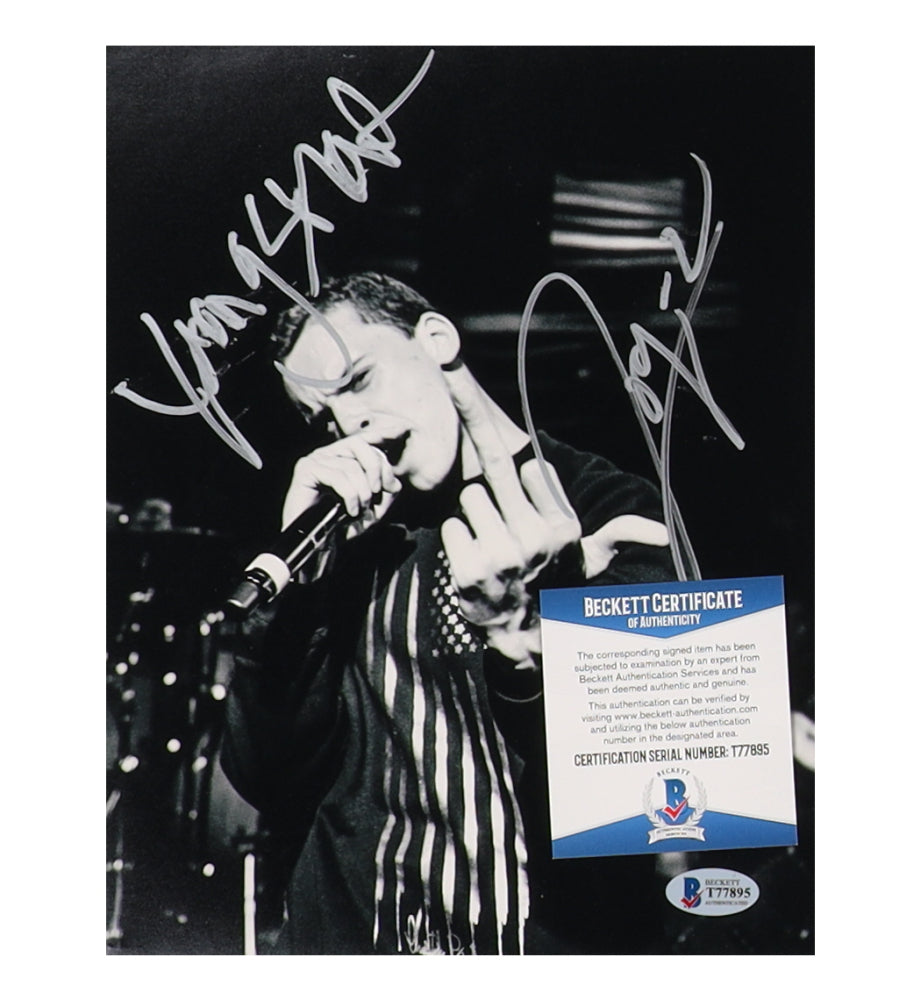 Logic Signed 8x10 Photo Inscribed "Young Sinatra" (Beckett)