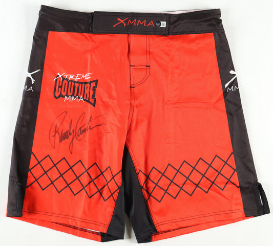 Randy Couture Signed MMA Trunks (Beckett)